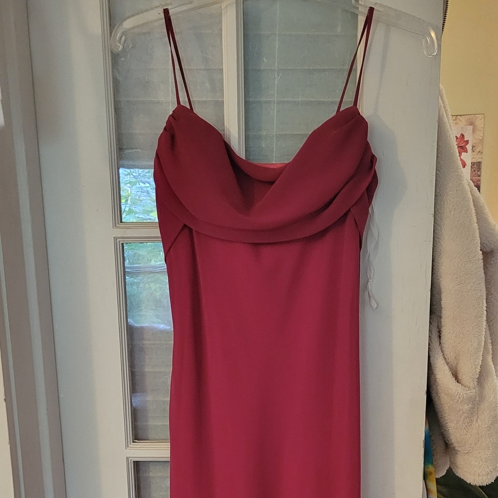 Red prom dress